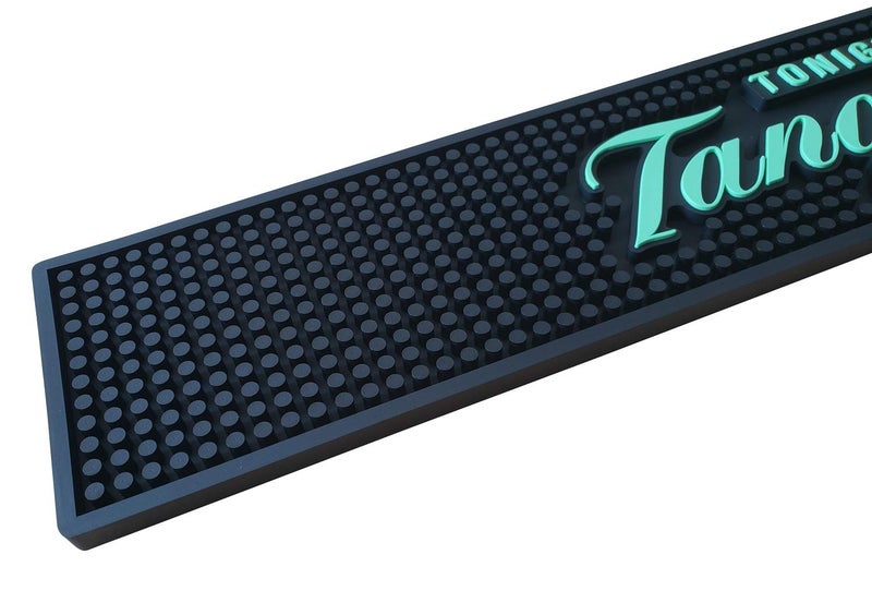 Tanqueray Gin Bar Spill Mat - 23.75" x 4" Green